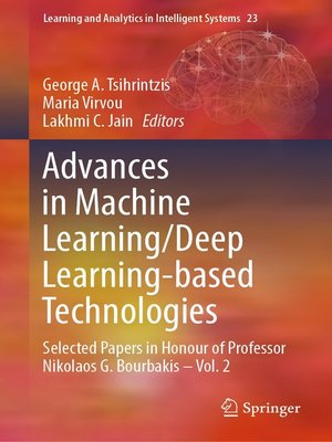 cover image of Advances in Machine Learning/Deep Learning-based Technologies